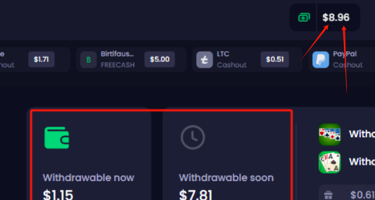 通过玩国外小游戏获取一定收益，经亲身测试日入约合50元人民币！