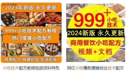 探秘美食传奇：经久不衰的小吃配方项目背后的秘密
