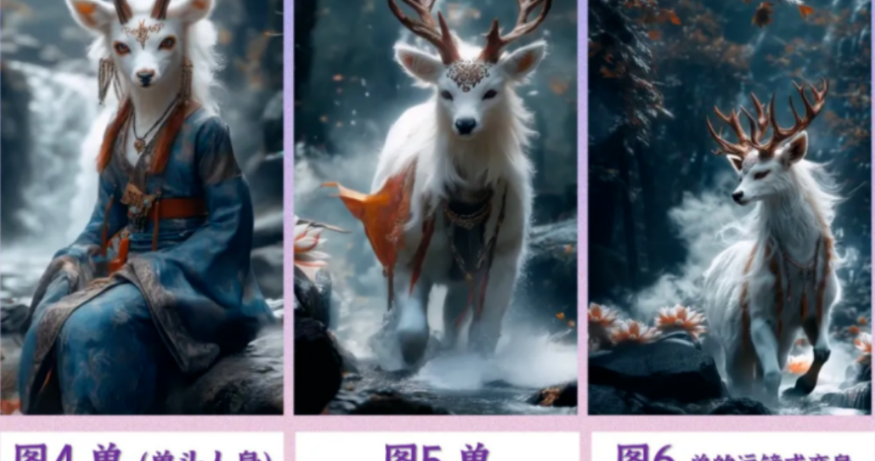 跟着这几步，用AI制作山海经异兽变身视频，流量轻松来！