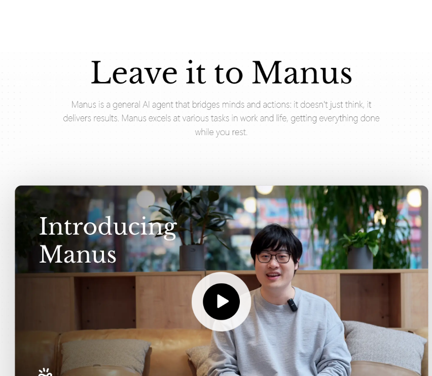 Manus火爆全网：这个由中国90后打造的AI智能体凭啥这么牛！
