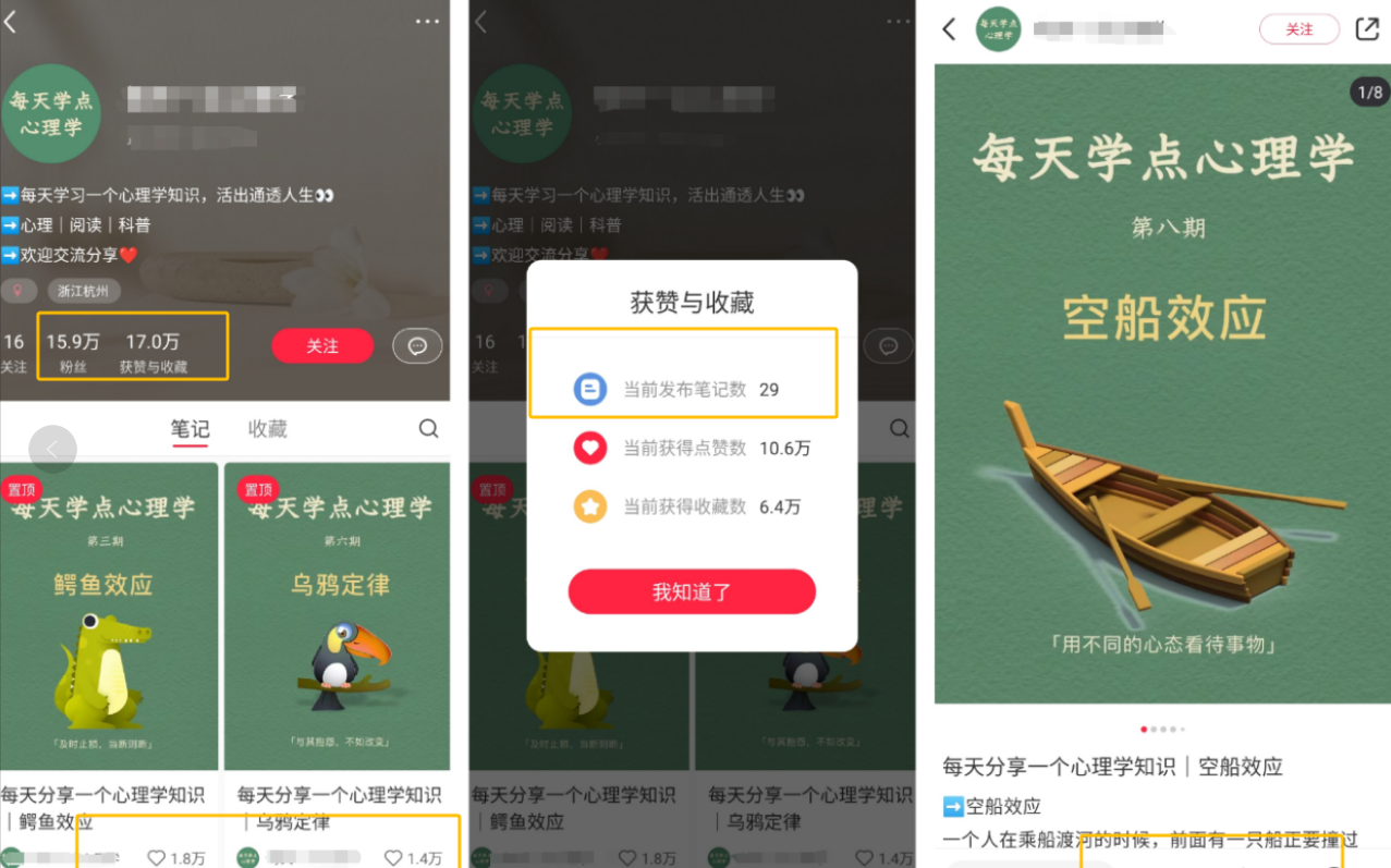 小红书心理学账号爆火！用AI批量生成爆款图文，轻松涨粉变现