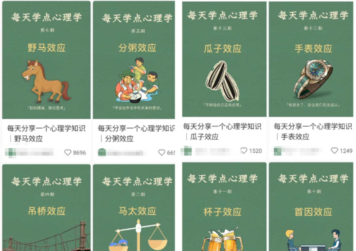 小红书心理学账号爆火！用AI批量生成爆款图文，轻松涨粉变现