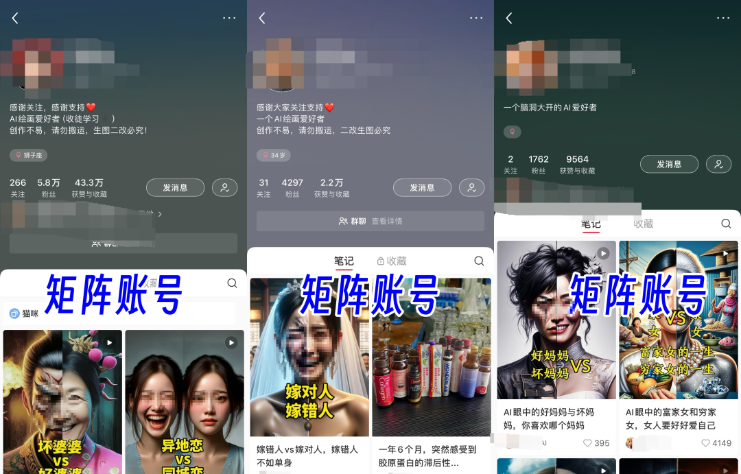 小红书AI接单变现秘籍，拆解“反差模板”月入过万不是梦！