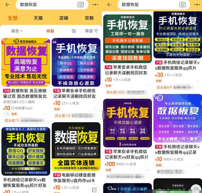 数据恢复项目：把握庞大市场需求，月入过万不是梦！