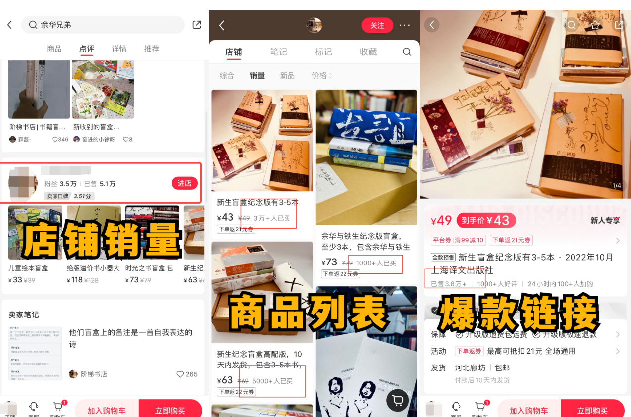 小众盲盒书单项目，竟靠差异化变现超250万！