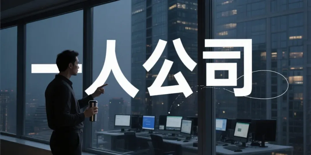 一人公司的超爽真相：无内耗无PUA 成本竟为0