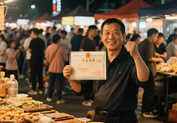 摆地摊月入过万？先搞定这张证，否则血汗钱可能打水漂！
