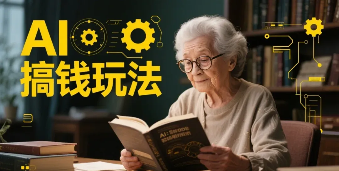 用AI生成奶奶形象月入2W 普通人可复制的赚钱技巧