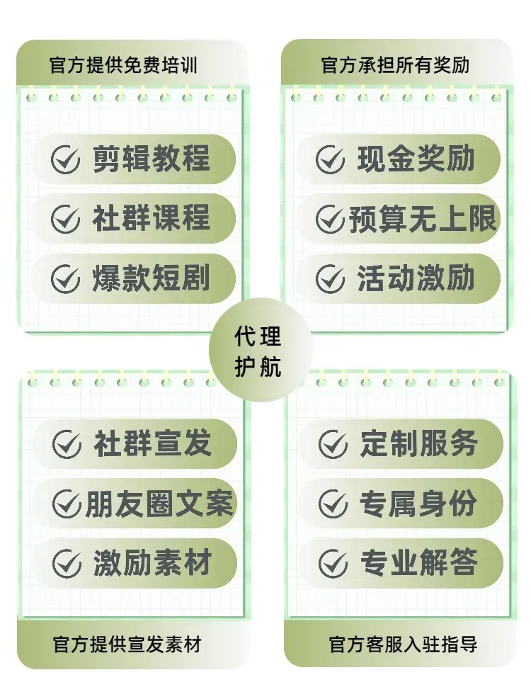 短剧代理招募 零门槛加入手把手教学 轻松躺赚收益