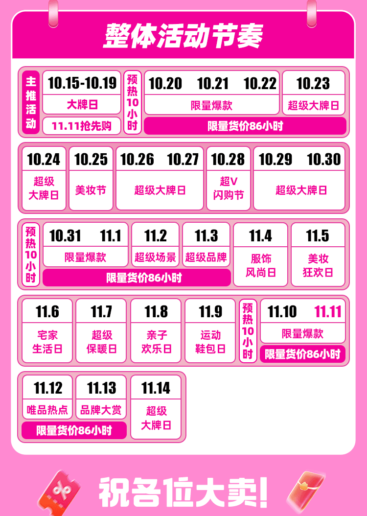 2025唯品会双11全攻略 1个月狂欢节奏+红包玩法 手把手教你省最多