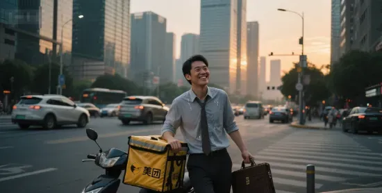副业之下班跑外卖：都市夜奔族的“自救经济学”