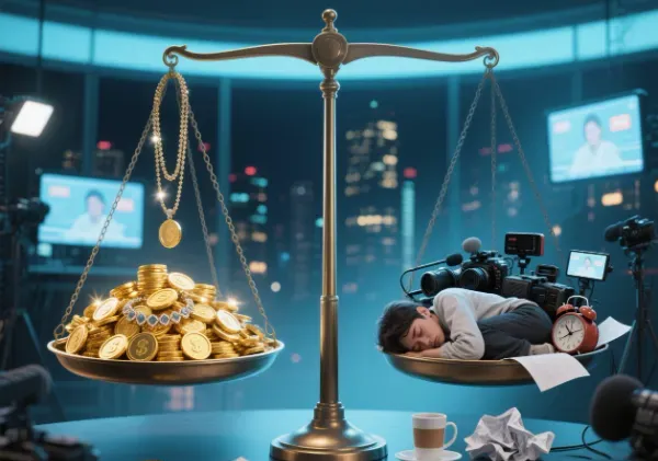 不要被那耀眼的光芒晃花了眼，直播的钱真没你想的那么好赚！