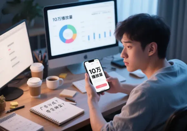 10万播放量背后的金钱游戏:有人日入过万,有人只赚杯奶茶钱