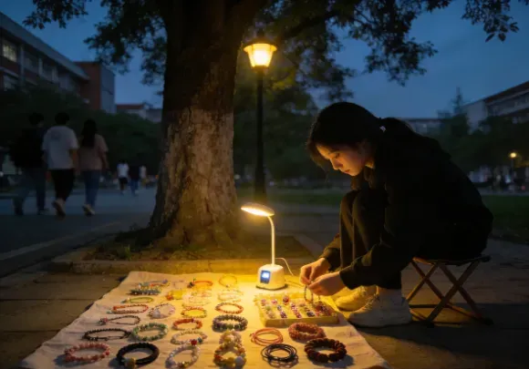 大学校园里那些神出鬼没的小地摊，比你想象的更野