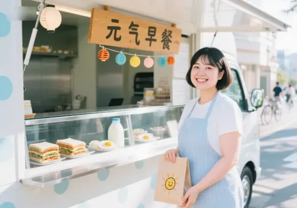 45岁阿姨靠小区早餐车月创收2万：中年副业的黄金赛道藏在你家楼下