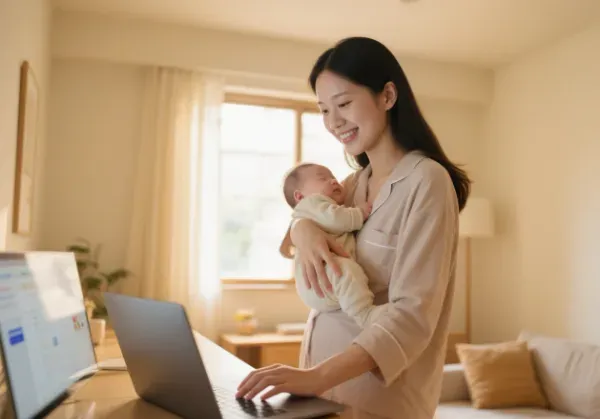 宝妈副业指南:一手抱娃,一手创收!练就一手好活