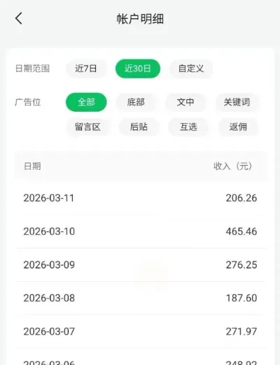 实测6天赚1654！在家用手机操作：公众号搬运抖音留言的赚钱闭环