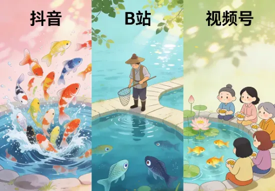 如何选择适合自己的短视频平台？我把三个平台都玩了一遍，才搞懂哪里才是我的“家”