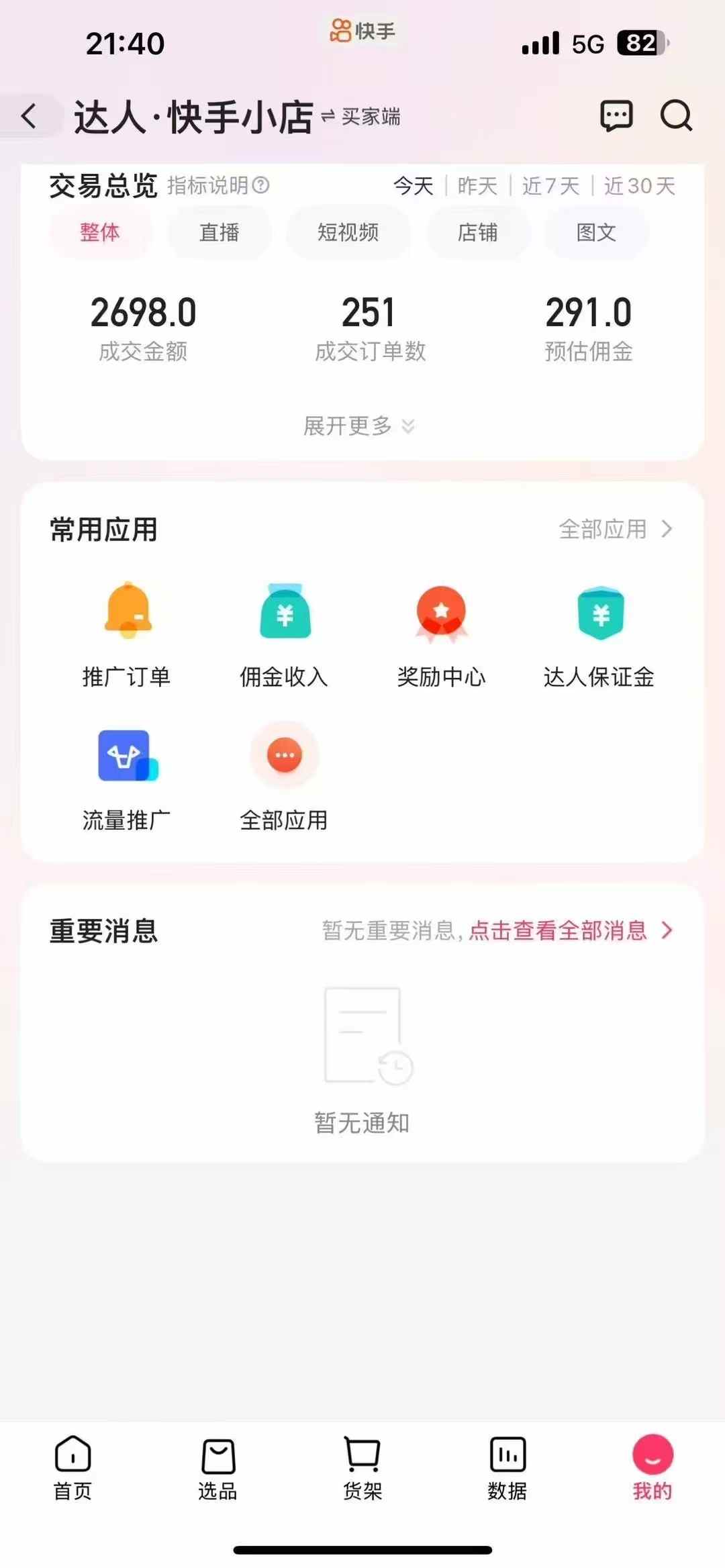 免费带！!快手短视频带货，单人1-5张一天，可放大