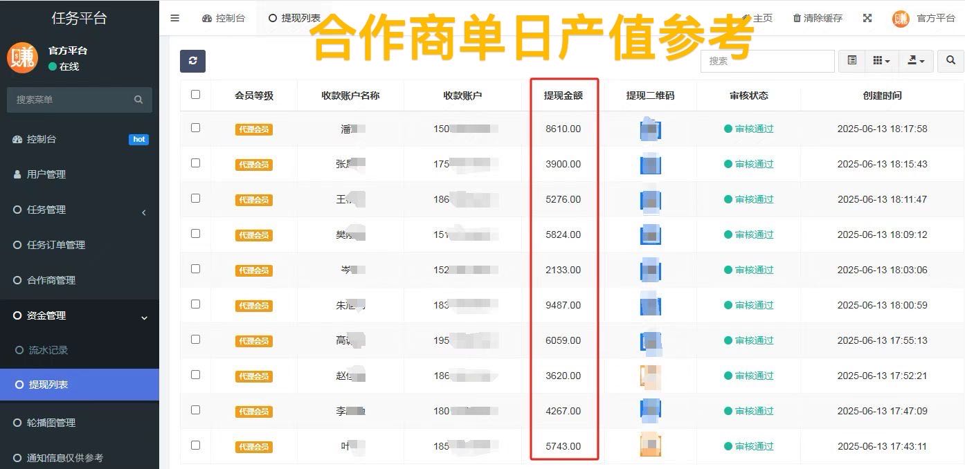 APP拉新官方一手渠道1500+，均价25-60，当天结算，可考察