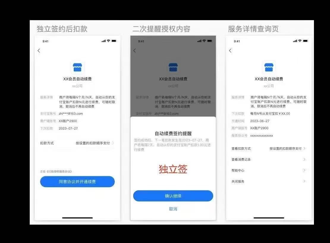 提供支付宝周期代扣业务，寻求需要收取会员费月卡的支付宝小程序、app平台合作
