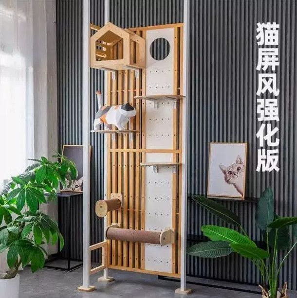 实木猫窝猫爬架，狗窝，支持实木定制
