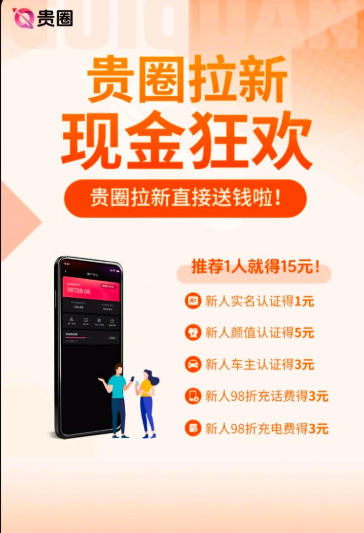 贵圈新手发视频得打赏，拉新注册赚现金（1~15元秒到账）没有套路合法平台。