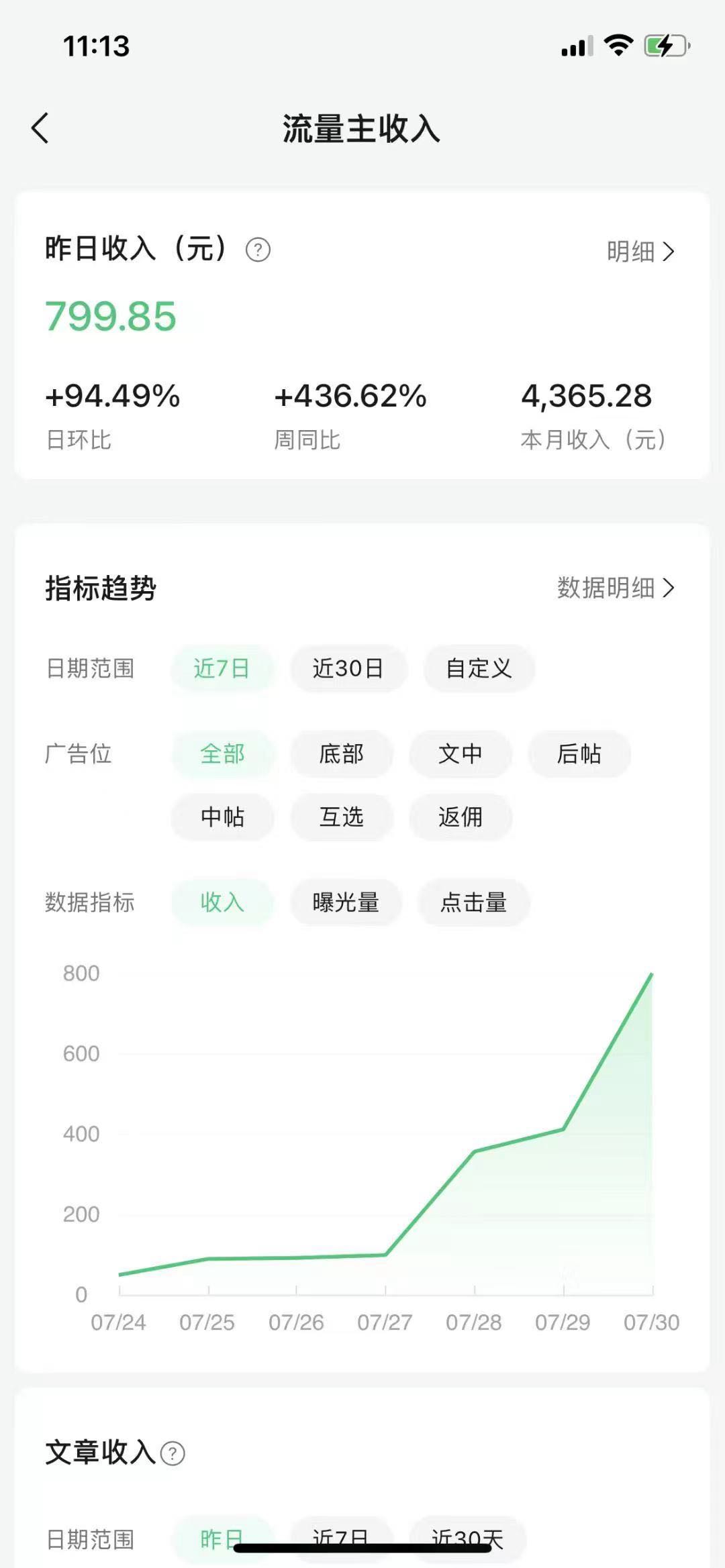 公众号流量主招募