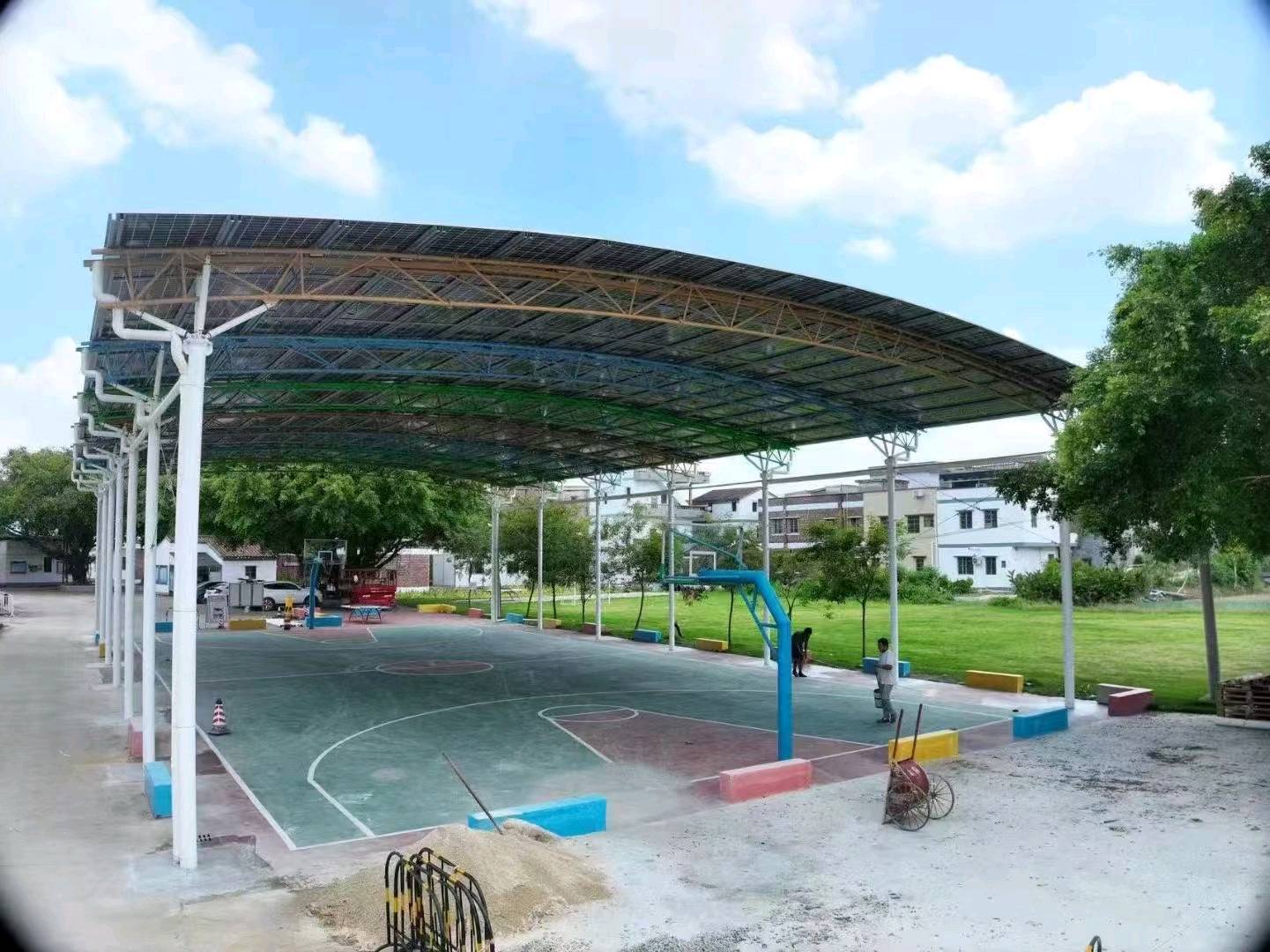 广东区域免费建阳光篮球场