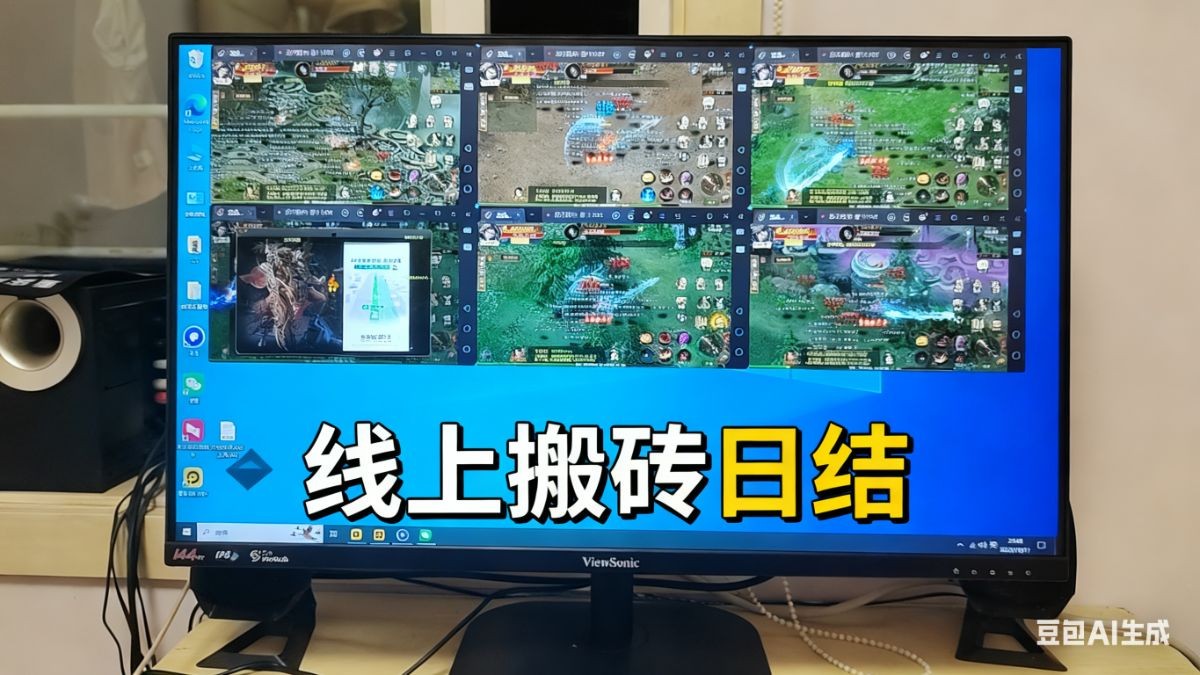 2025最🔥搬砖游戏，收益当天可见，长期稳定，包教包会