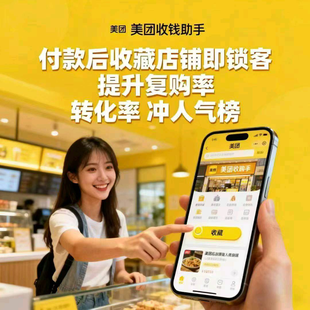 帮助美团商户免费安装收款码牌，无需经验，提供名单，激活奖+持续分润