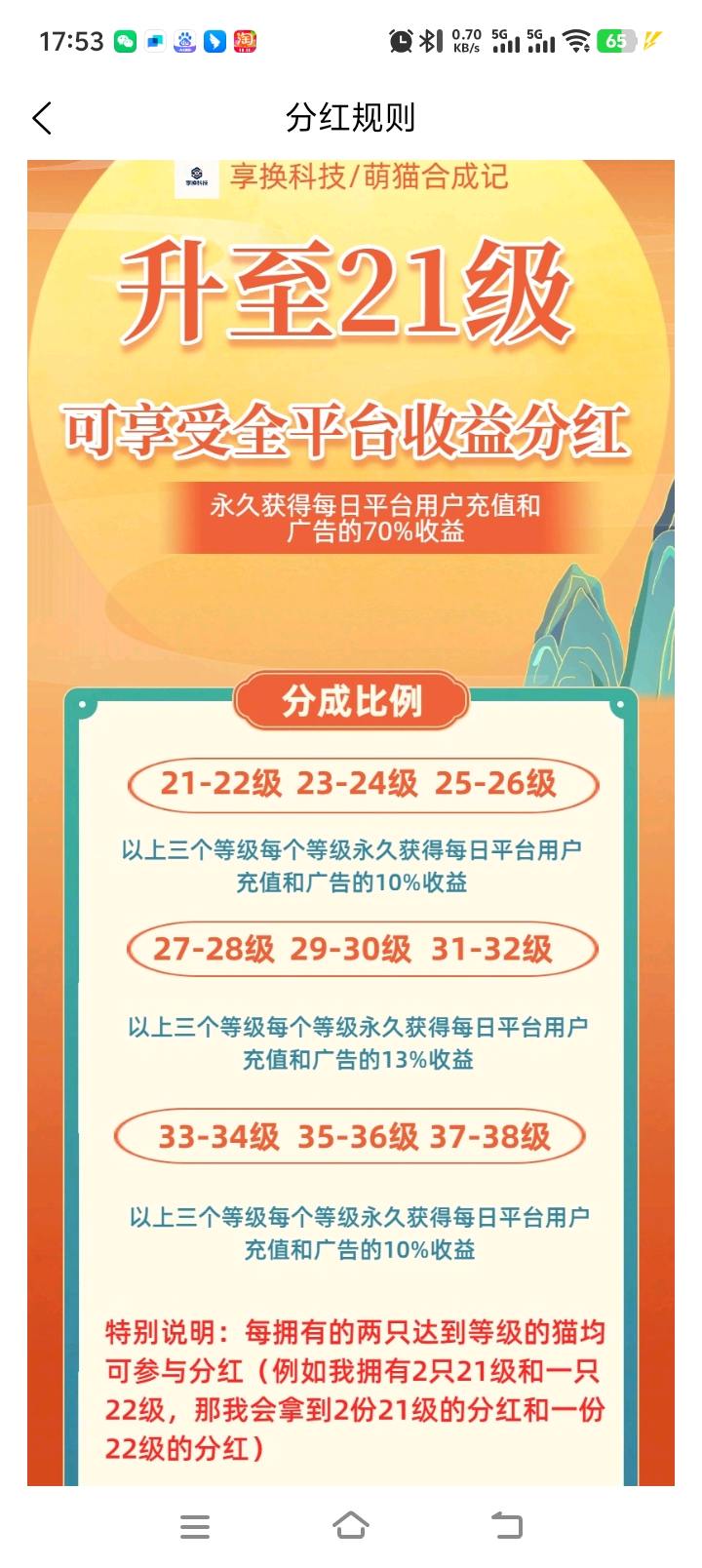 萌猫合成分红🉑交易版