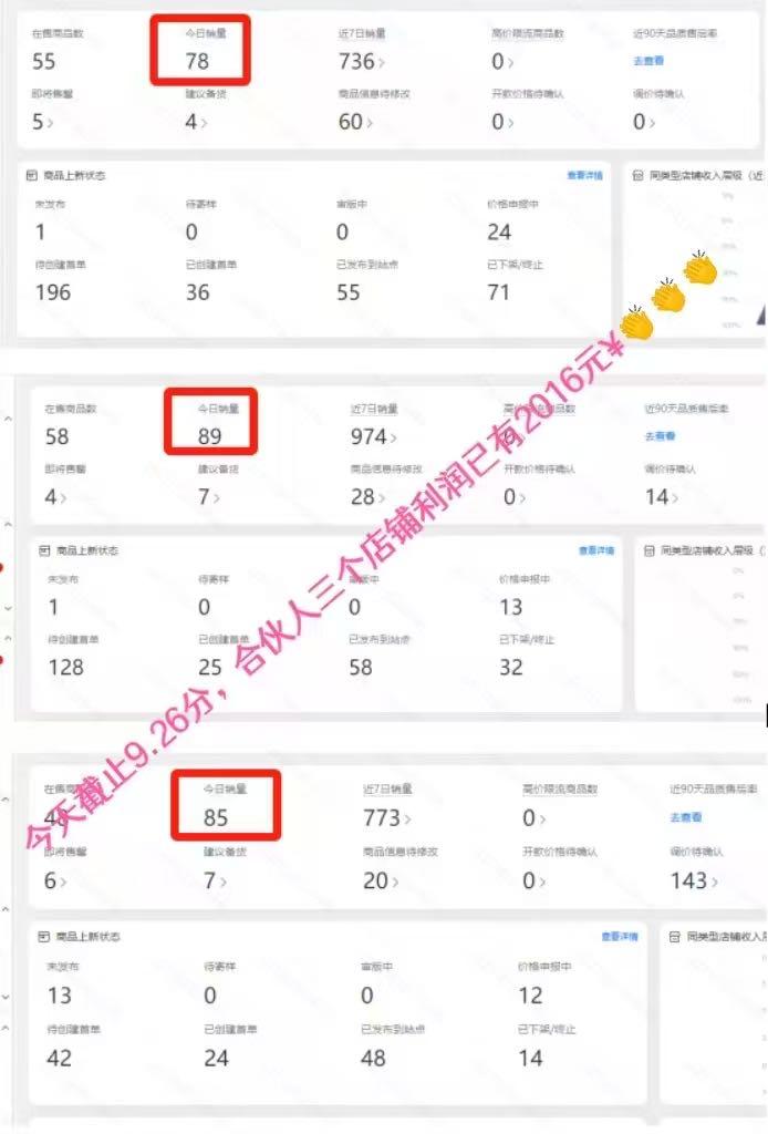 跨境电商“甩手掌柜”计划｜你出店，我运营｜纯利润55分｜签兜底协议