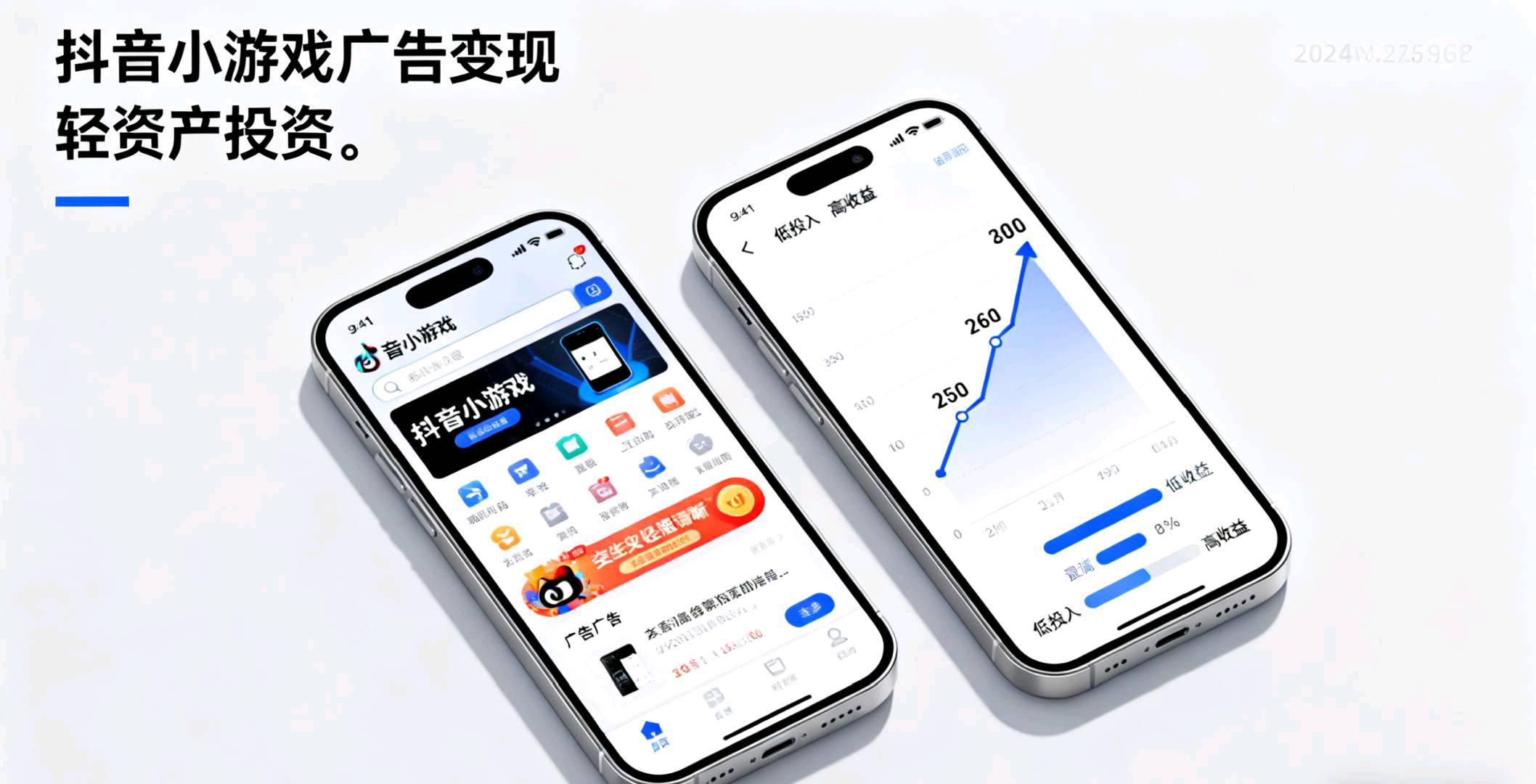 抖音小游戏 广告变现