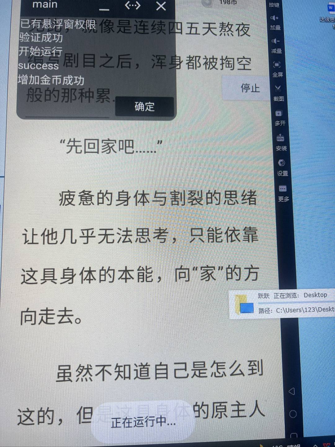 小说24小时阅读，可多窗口模式，每日可提