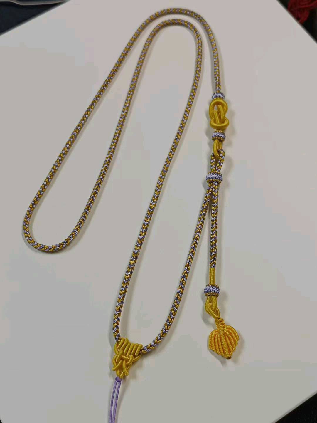 纯手工编织吊坠挂件绳