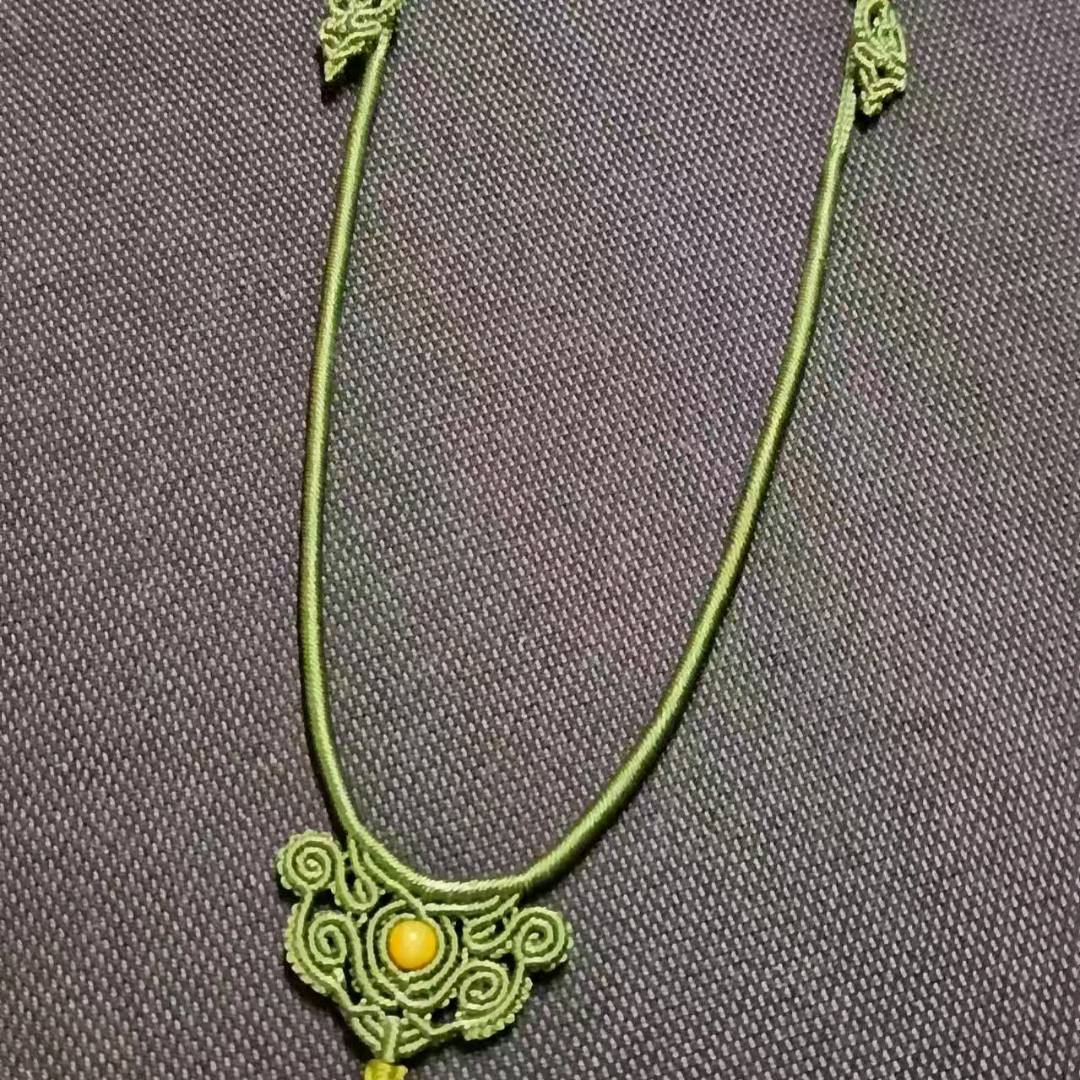 纯手工编织吊坠挂件绳