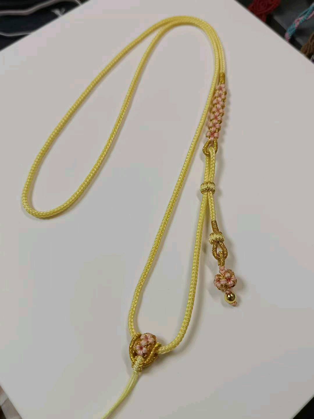 纯手工编织吊坠挂件绳