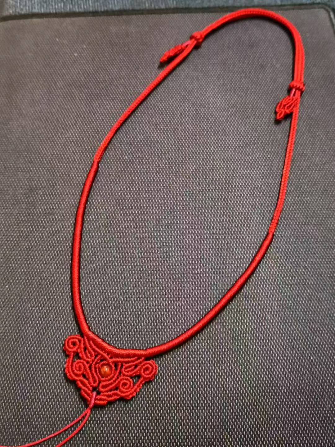 纯手工编织吊坠挂件绳