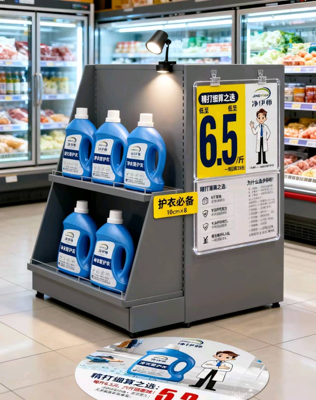 净伊师洗衣液代理加盟招商