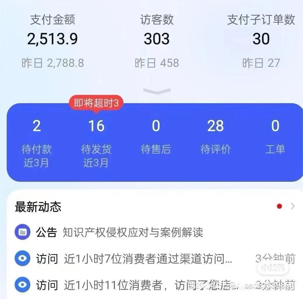 开淘宝网店做副业/居家可做/手机即可/宝妈可做/一单一结，小白可做