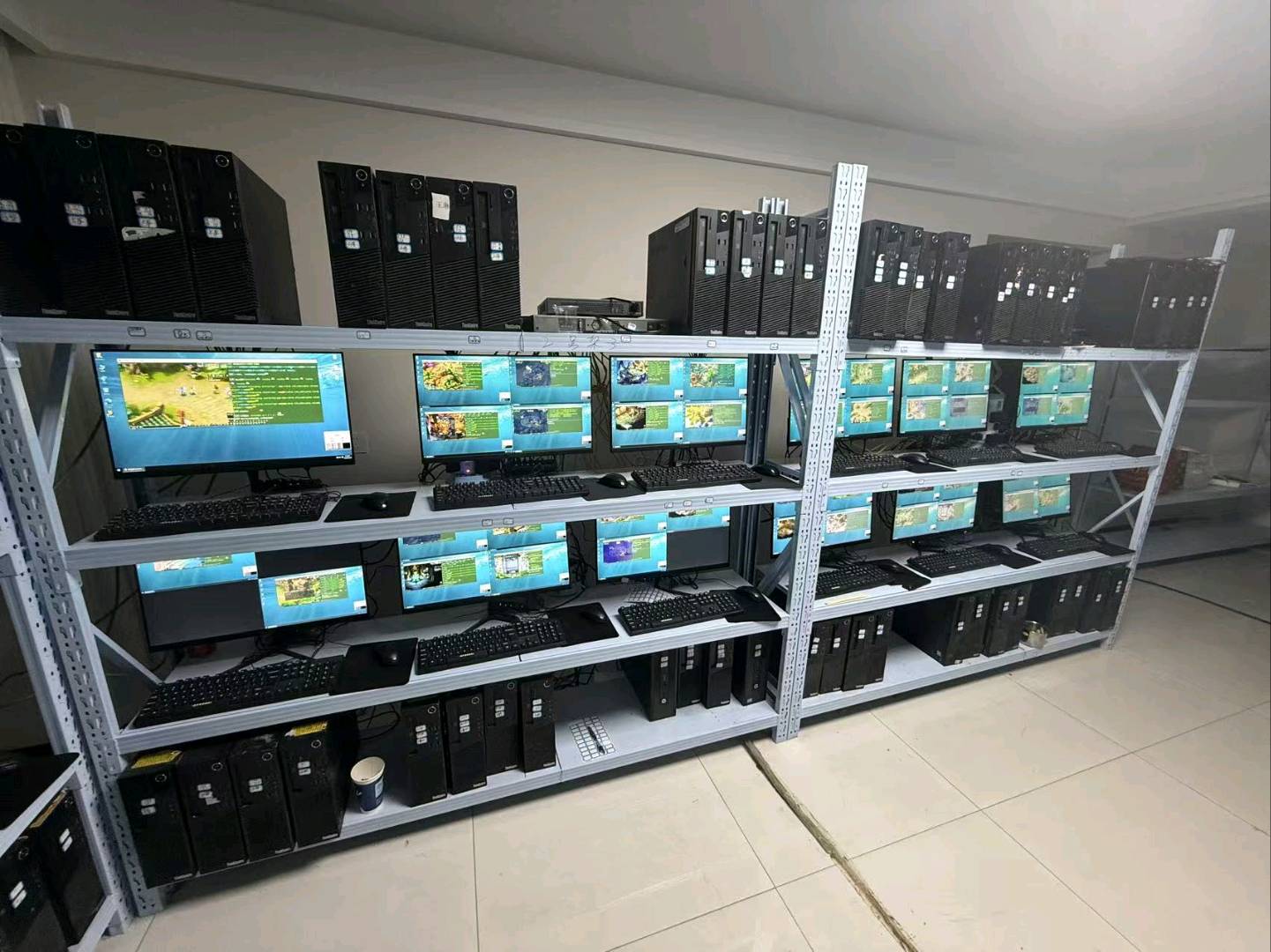 游戏工作室梦幻西游打图搬砖，单日单台可达2-4张日结周结