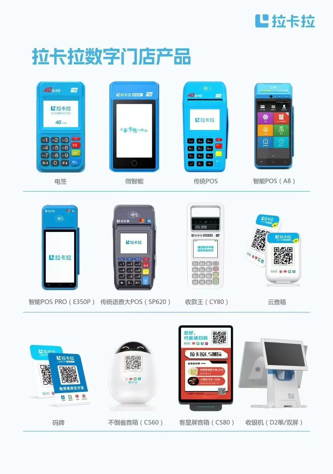 拉卡拉碰一碰聚合码音箱