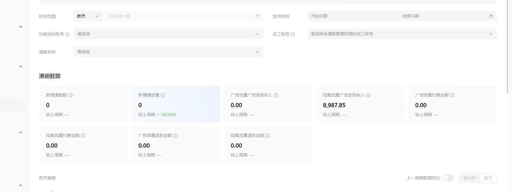 AR漫剧对接广告联盟。