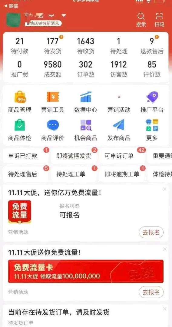 寻找拼多多店铺招商引流合伙人（合作开店的人前期无费用）