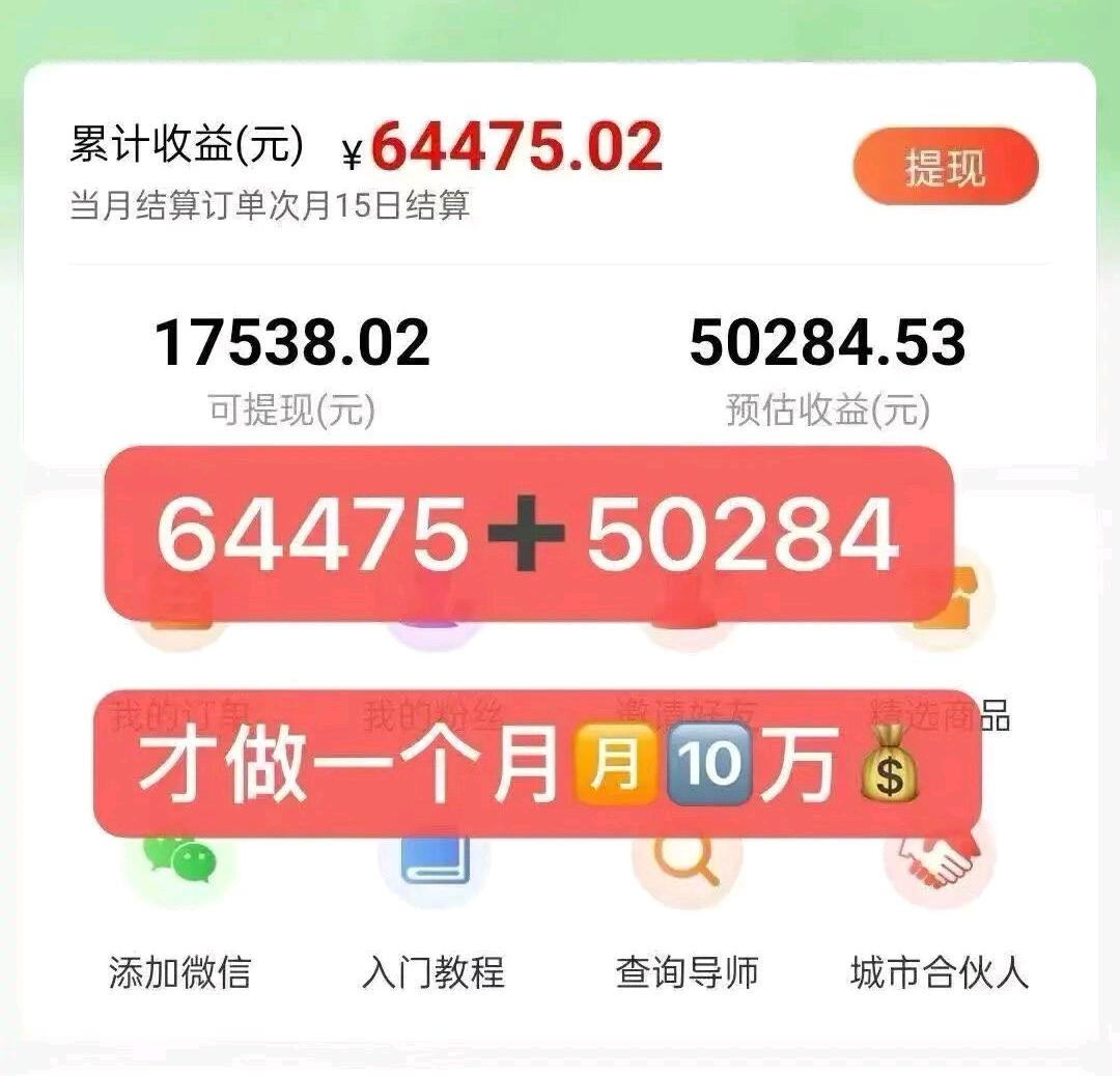 看广告就能赚收益的纯绿色风口项目