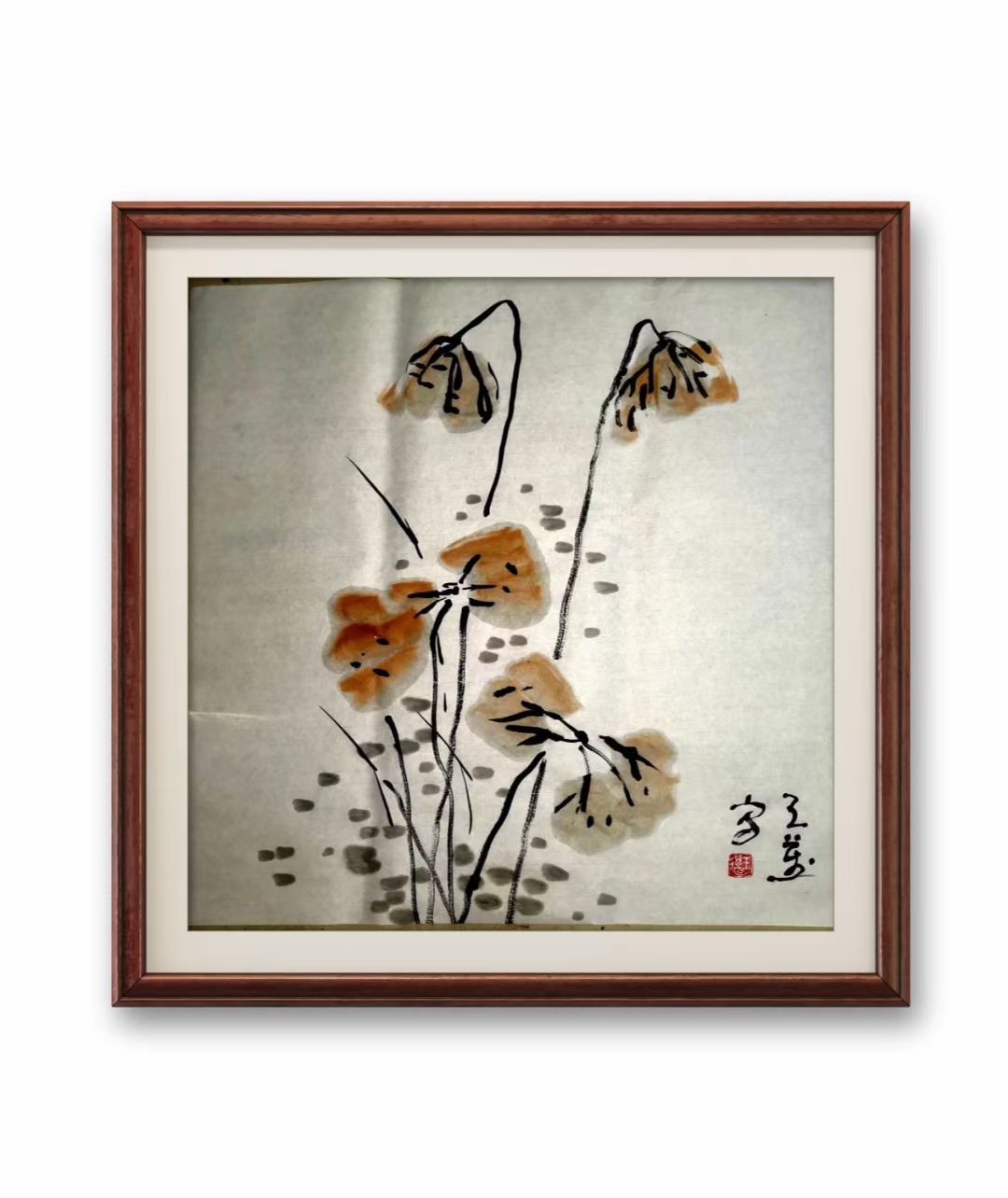 王迈书画转让3000元得100张，有意私聊，包邮到家。多种尺寸。