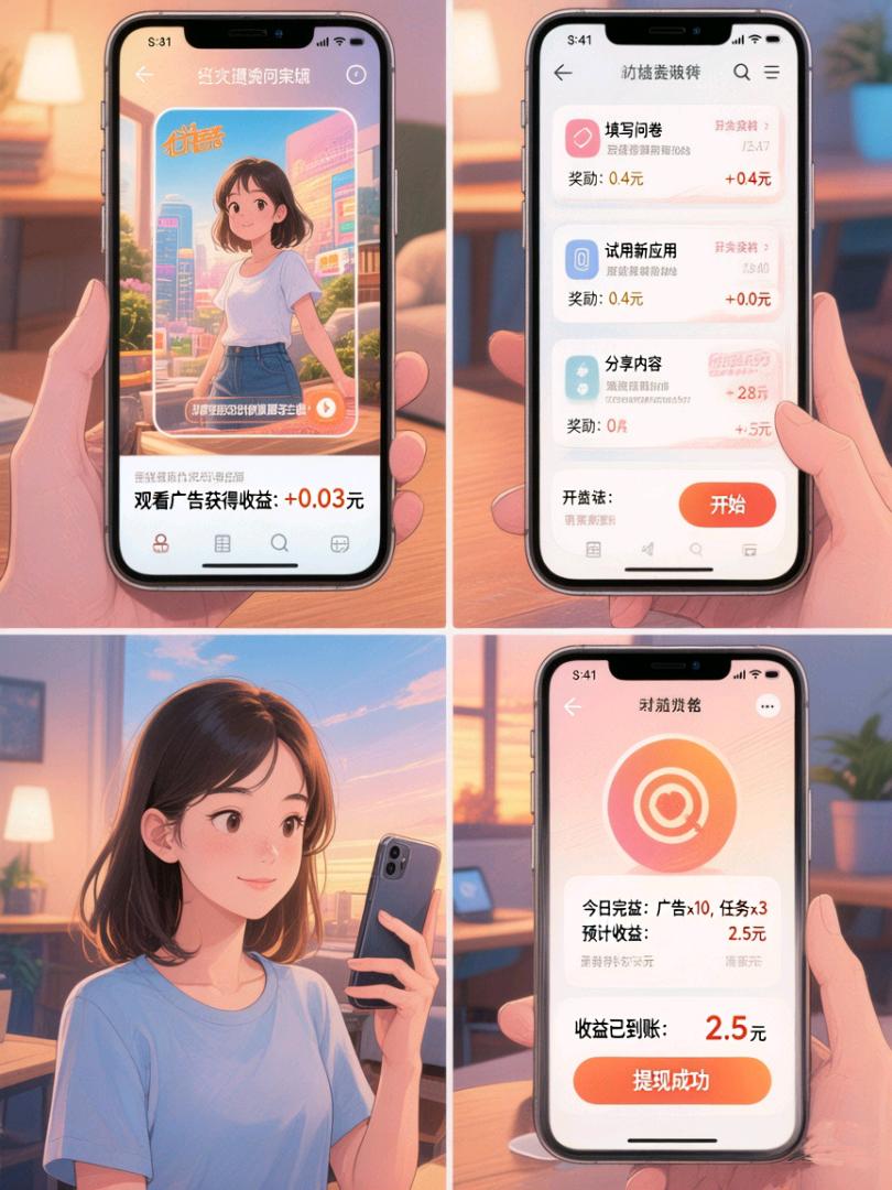 看视频广告赚钱