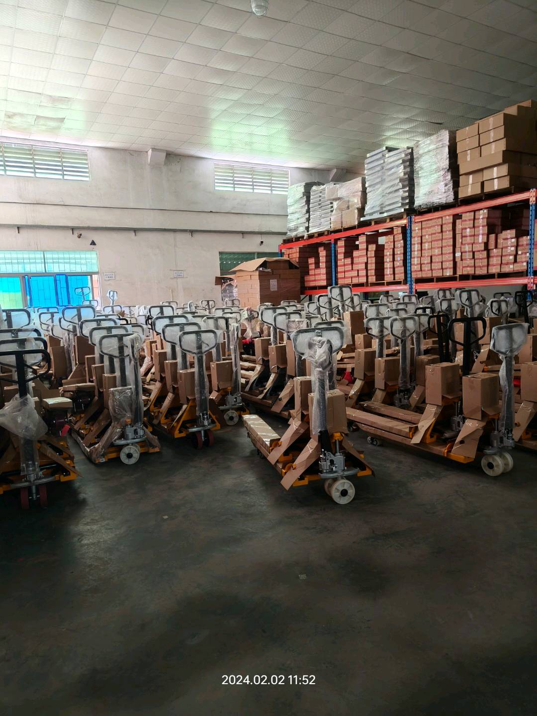 推广电子秤叉车——飞亚