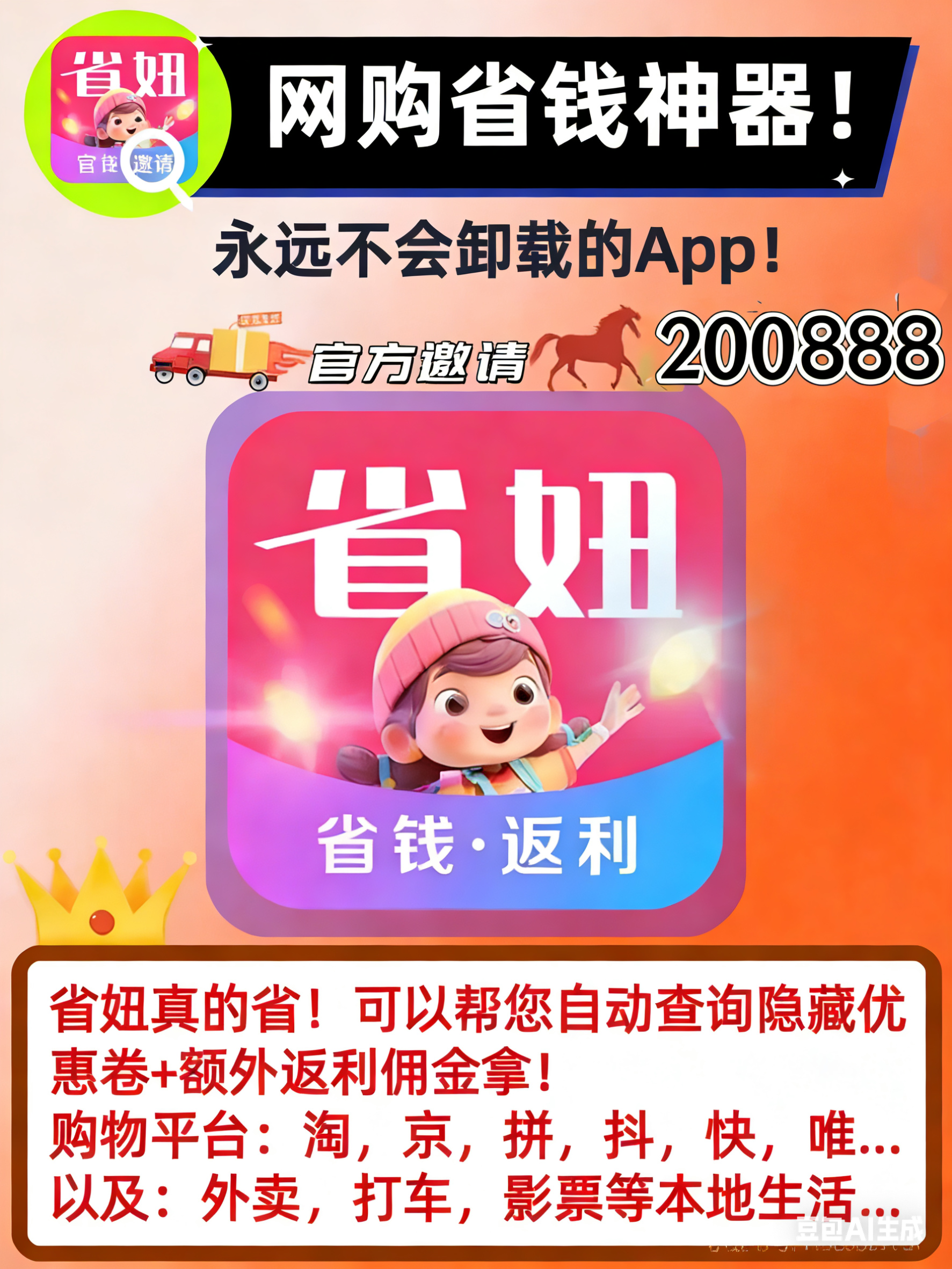 省妞全场景返利APP，轻创业项目全国寻合伙人